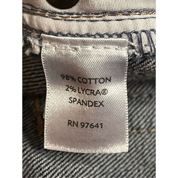 J Jill skinny jeans, stretch size 4 mid rise dark wash (3407) - Picture 8 of 8